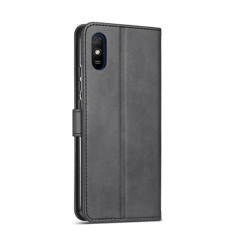 Fodral Xiaomi Redmi 9A Lc.imeeke Lädereffekt