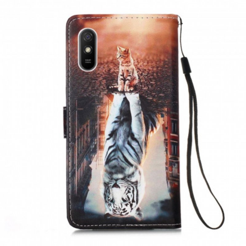 Fodral Xiaomi Redmi 9A Med Kedjar Reveries Av Ernest The Thong Cat