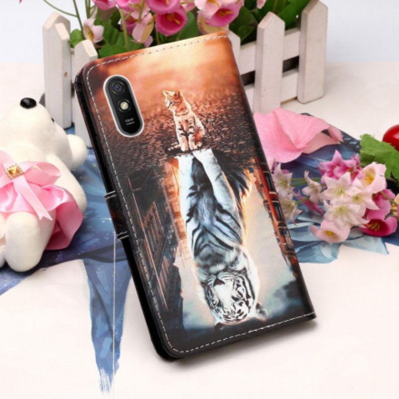 Fodral Xiaomi Redmi 9A Med Kedjar Reveries Av Ernest The Thong Cat