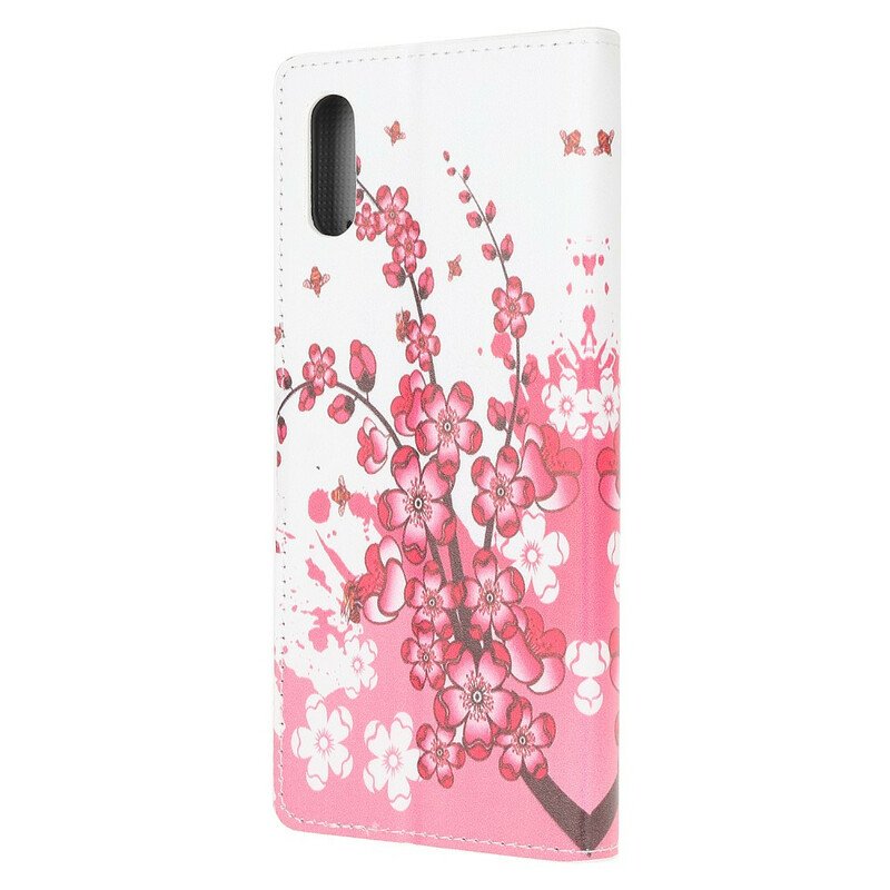 Fodral Xiaomi Redmi 9A Tropiska Blommor