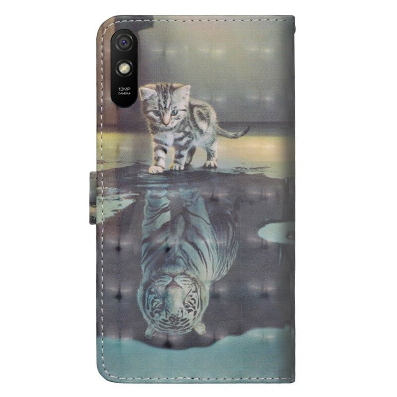 Folio-fodral Xiaomi Redmi 9A Ernest Tigern