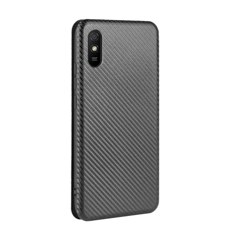 Folio-fodral Xiaomi Redmi 9A Läderfodral Färgad Kolsilikon