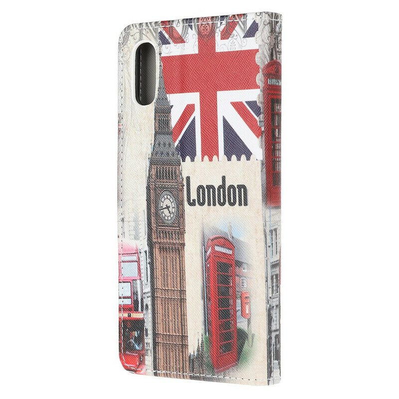 Folio-fodral Xiaomi Redmi 9A London Livet