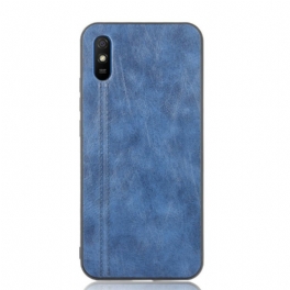 Mobilskal Xiaomi Redmi 9A Couture Lädereffekt