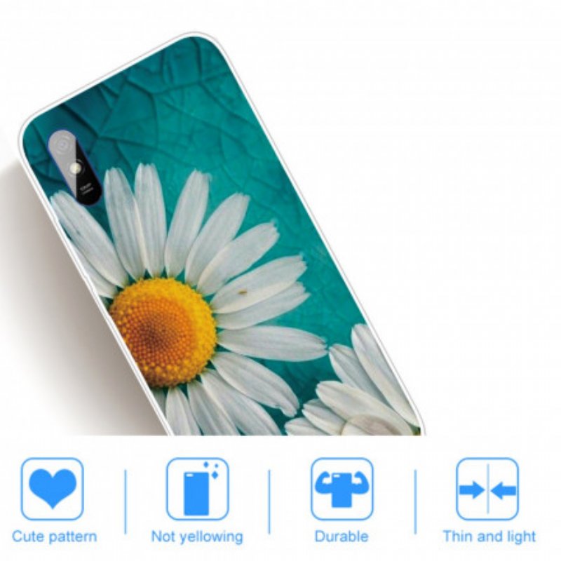 Mobilskal Xiaomi Redmi 9A Daisy