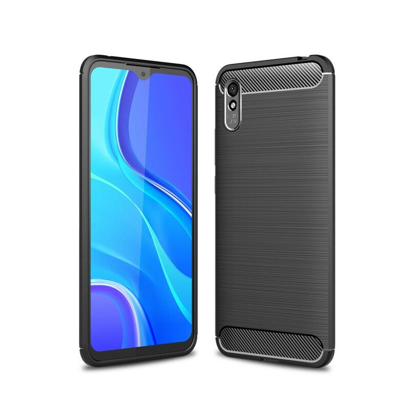 Skal Xiaomi Redmi 9A Borstad Kolfiber