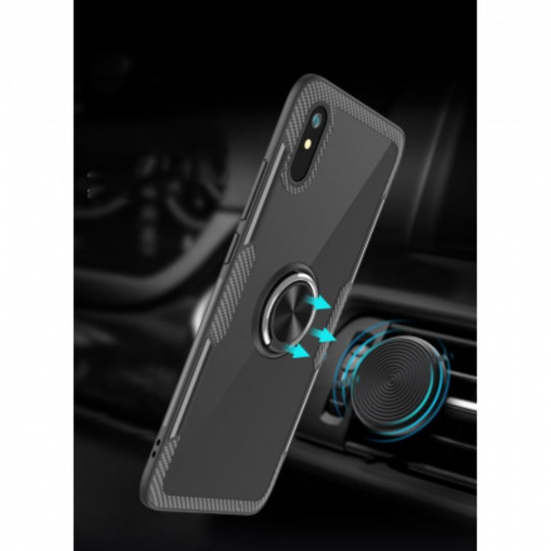 Skal Xiaomi Redmi 9A Ring I Kolfibermetall