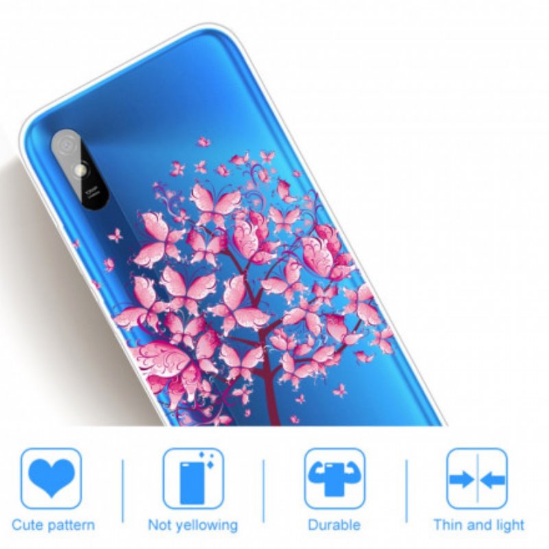 Skal Xiaomi Redmi 9A Rosa Trädtopp