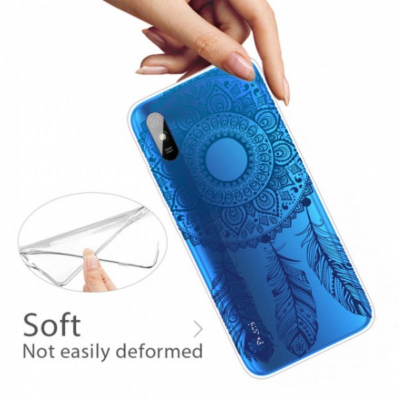 Skal Xiaomi Redmi 9A Singelblomma Mandala