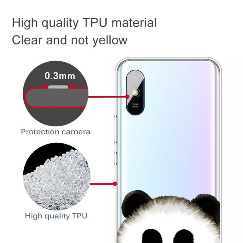 Skal Xiaomi Redmi 9A Sömlös Panda