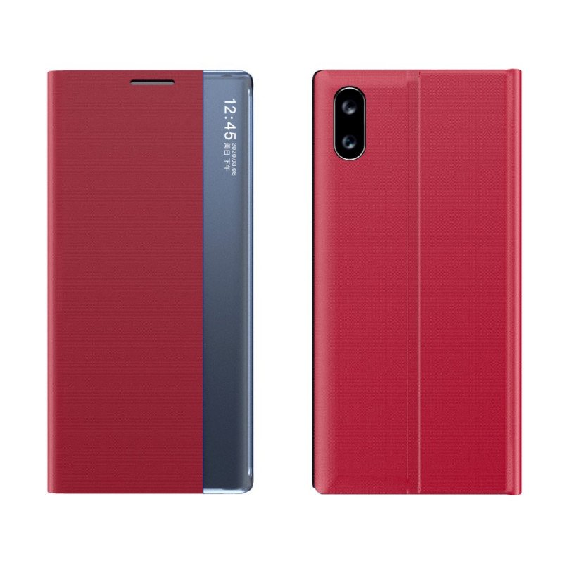 Skal Xiaomi Redmi 9A Texturerat Konstläder