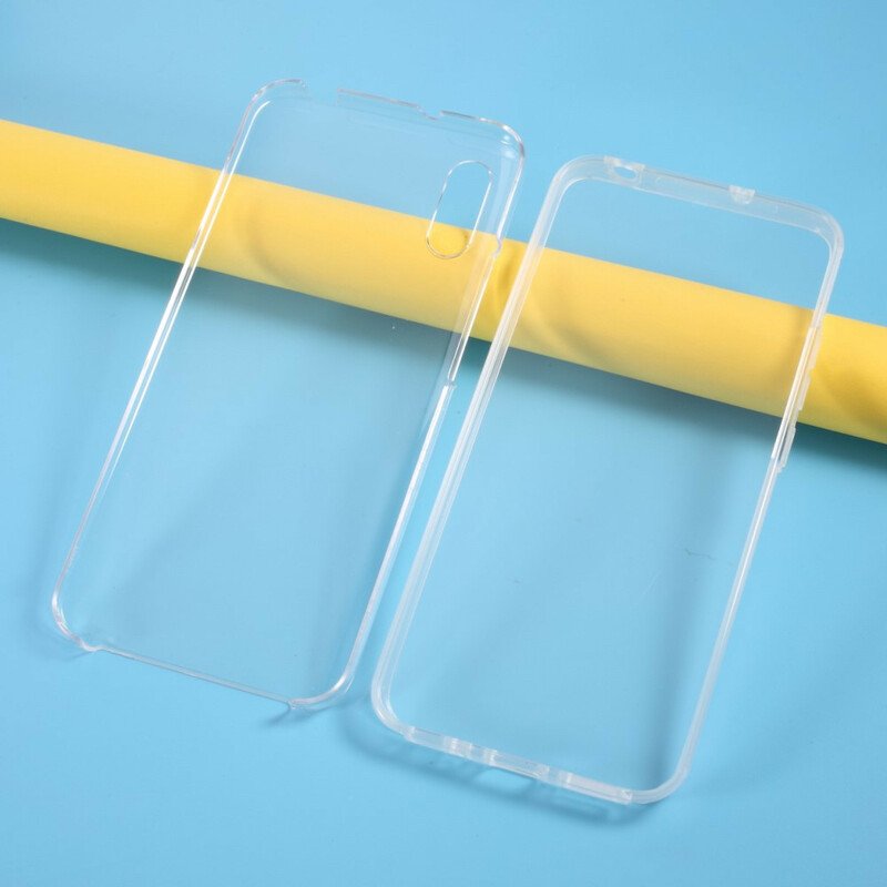 Skal Xiaomi Redmi 9A Transparent Fram Och Bak