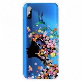 Skal Xiaomi Redmi 9A Vackert Blomhuvud