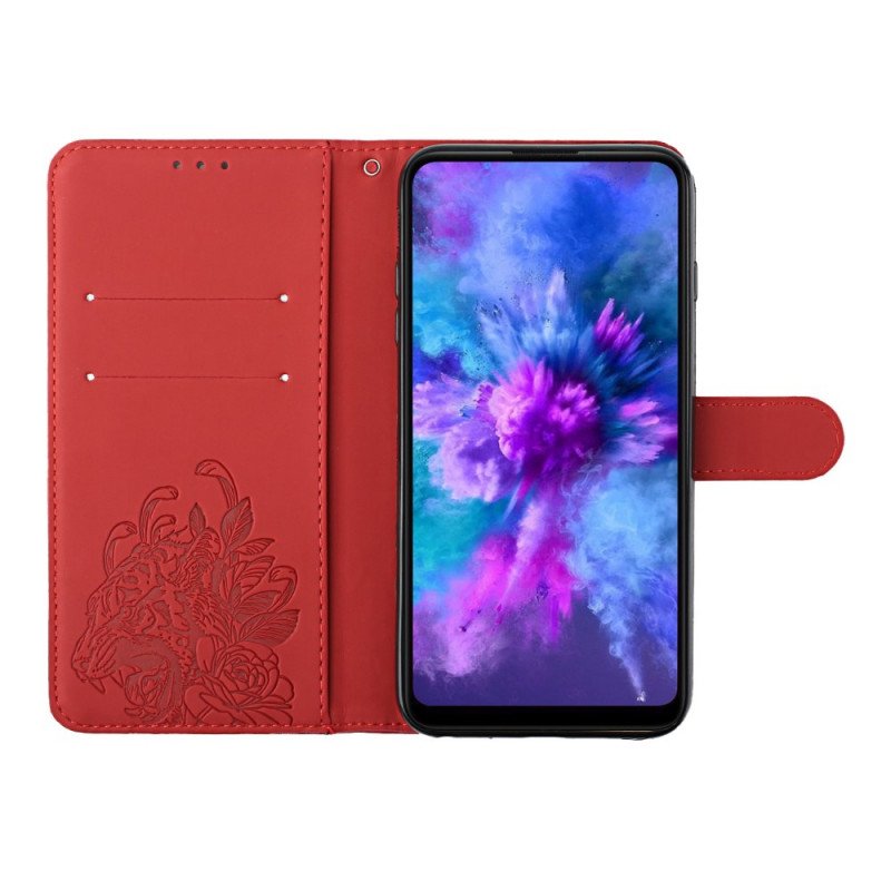 Fodral Xiaomi Redmi Note 10 Pro Med Kedjar Barock Strappy Tiger