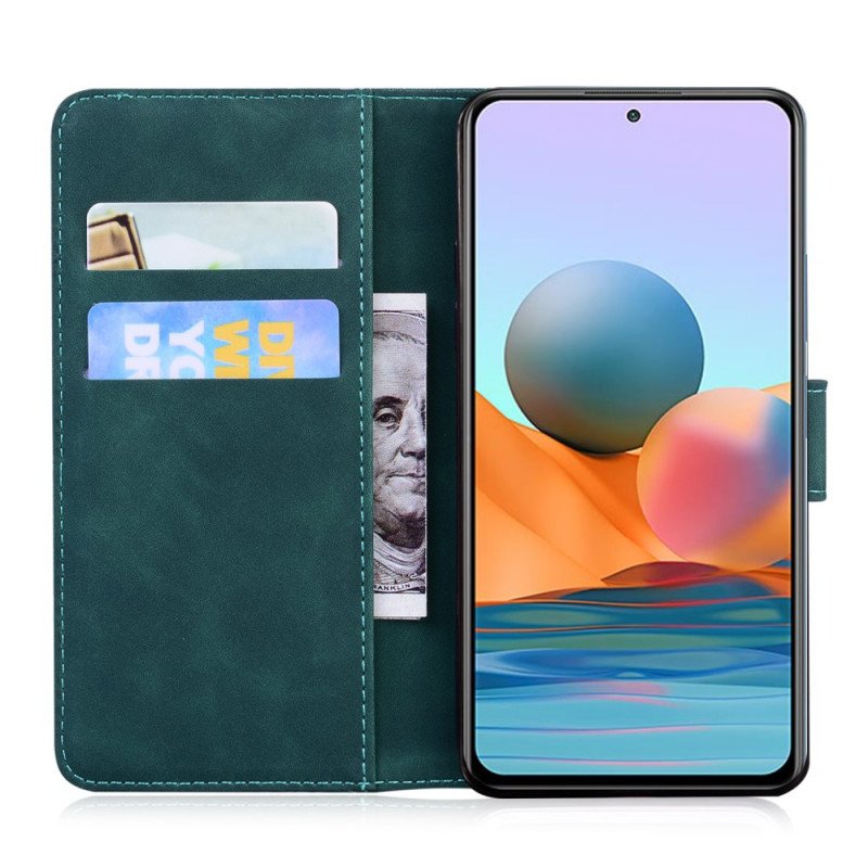 Fodral Xiaomi Redmi Note 10 Pro Skin-touch Butterfly