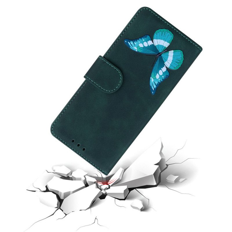 Fodral Xiaomi Redmi Note 10 Pro Skin-touch Butterfly