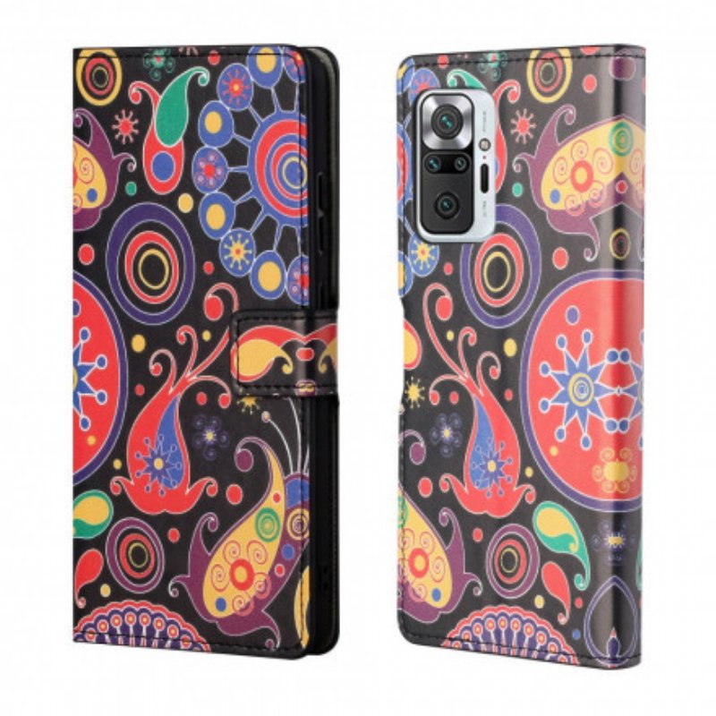 Folio-fodral Xiaomi Redmi Note 10 Pro Galaxy Design