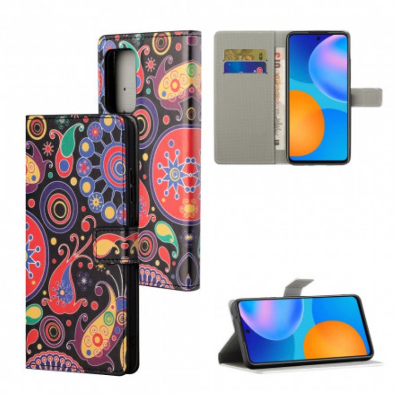 Folio-fodral Xiaomi Redmi Note 10 Pro Galaxy Design