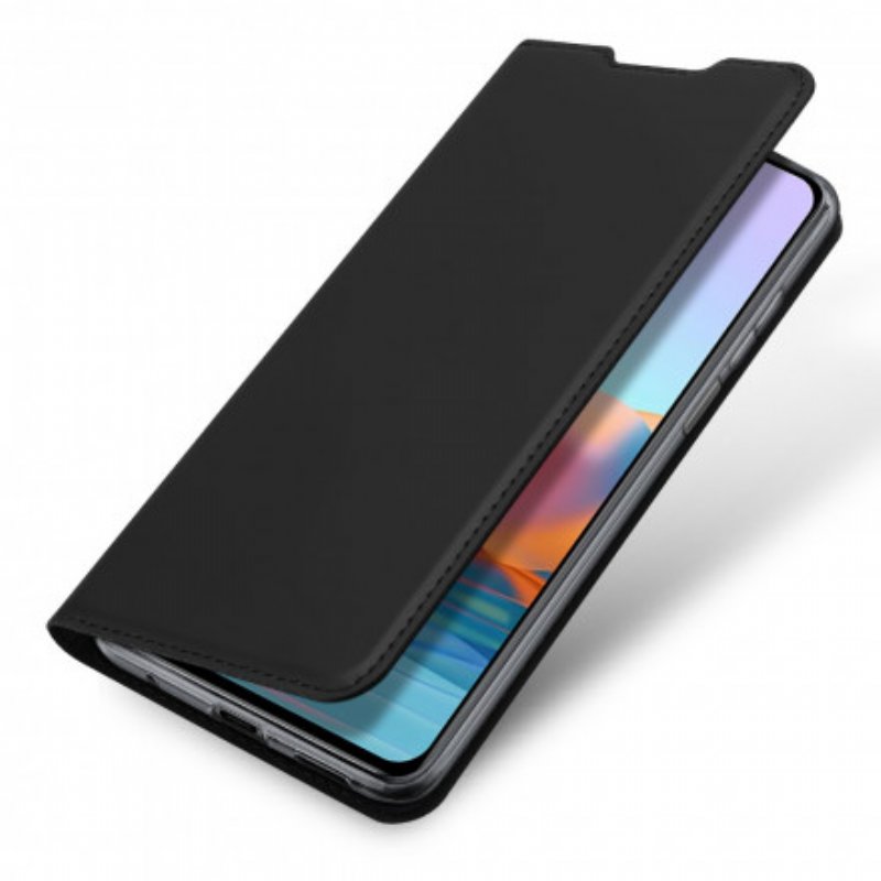 Folio-fodral Xiaomi Redmi Note 10 Pro Läderfodral Skin Pro Dux Ducis