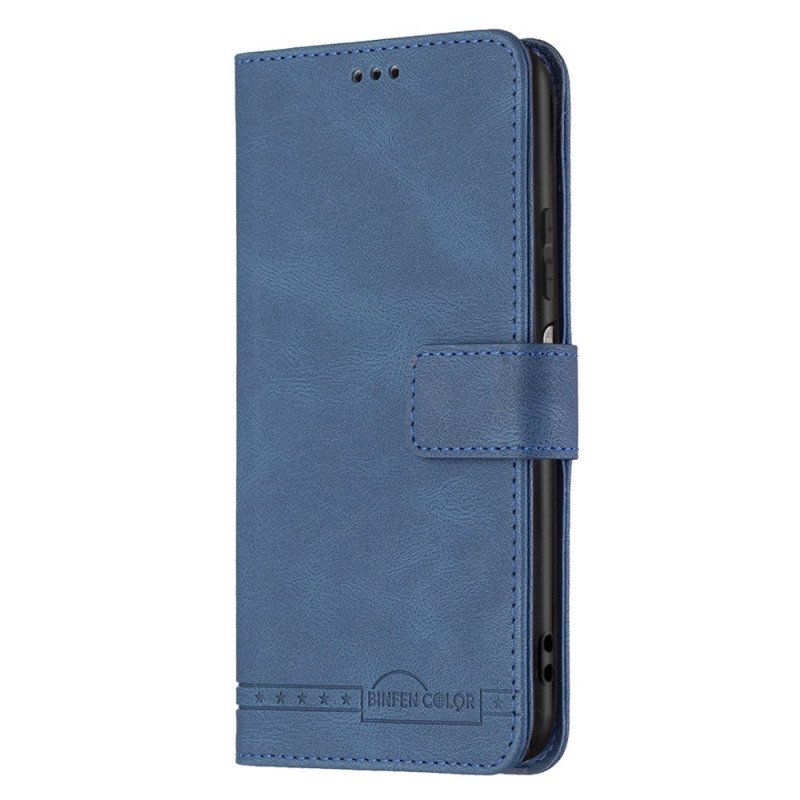 Folio-fodral Xiaomi Redmi Note 10 Pro Rfid Binfen Färg