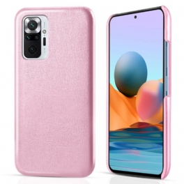 Mobilskal Xiaomi Redmi Note 10 Pro Ksq Lädereffekt