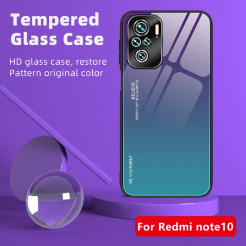 Skal Xiaomi Redmi Note 10 Pro Härdat Glas Var Dig Själv