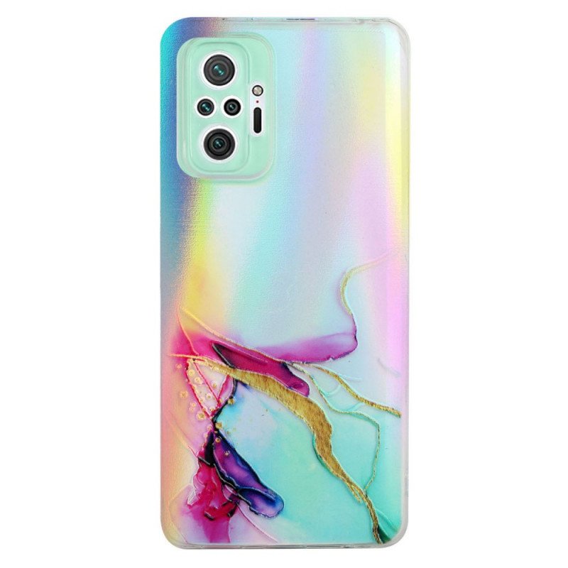 Skal Xiaomi Redmi Note 10 Pro Lasereffekt Marmor