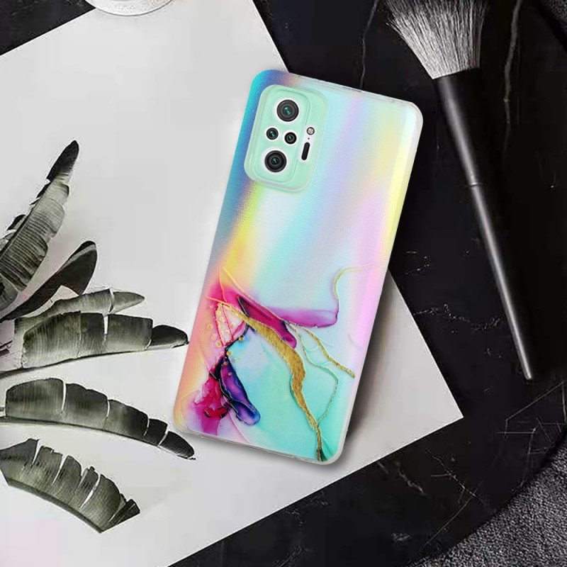 Skal Xiaomi Redmi Note 10 Pro Lasereffekt Marmor