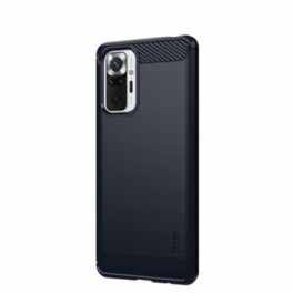 Skal Xiaomi Redmi Note 10 Pro Mofi Borstad Kolfiber