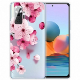 Skal Xiaomi Redmi Note 10 Pro Små Rosa Blommor