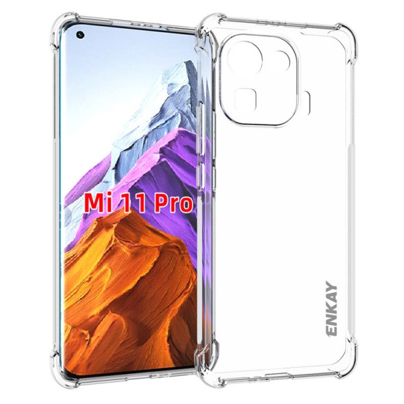 Skal Xiaomi Mi 11 Pro Transparent Enkay