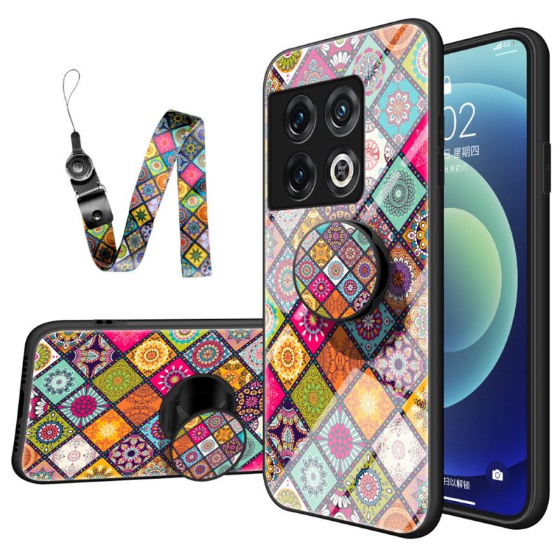 Skal OnePlus 10 Pro 5G Patchwork Magnetisk Hållare