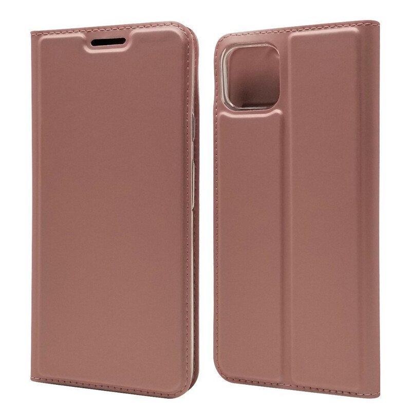 Folio-fodral Google Pixel 4 XL Läderfodral Skin Pro Dux Ducis