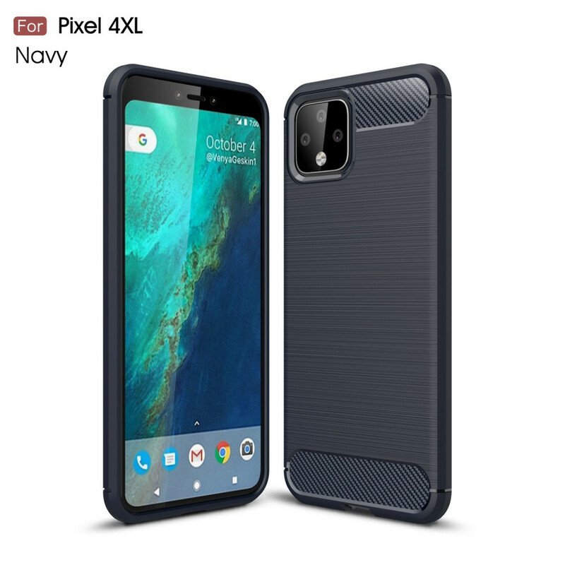 Skal Google Pixel 4 XL Borstad Kolfiber