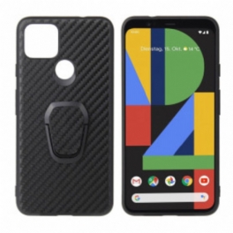 Skal Google Pixel 4A 5G Ring-stöd För Kolfiber