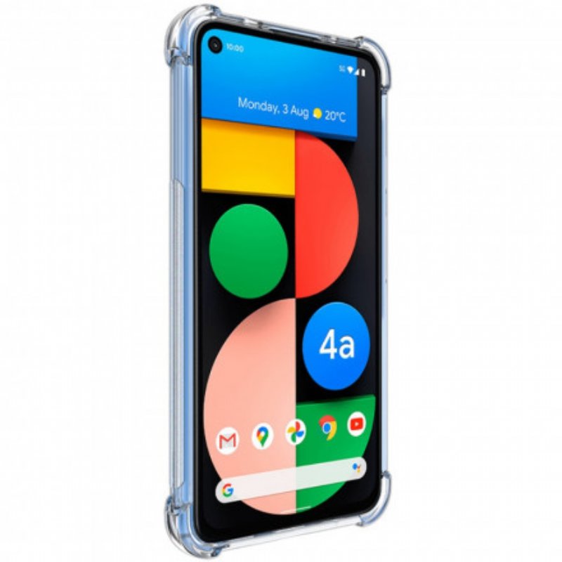 Skal Google Pixel 4A 5G Transparent Silky Imak