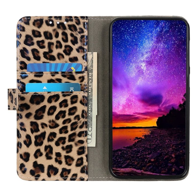 Folio-fodral Xiaomi 13 Lite Leopard