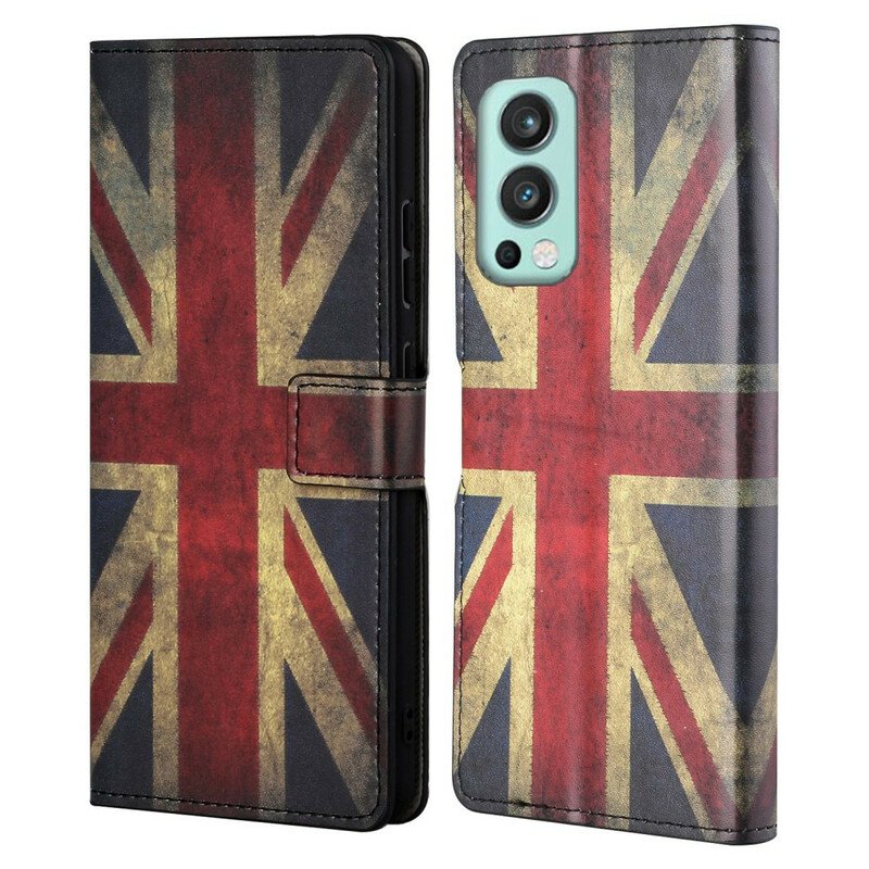 Fodral OnePlus Nord 2 5G Englands Flagga