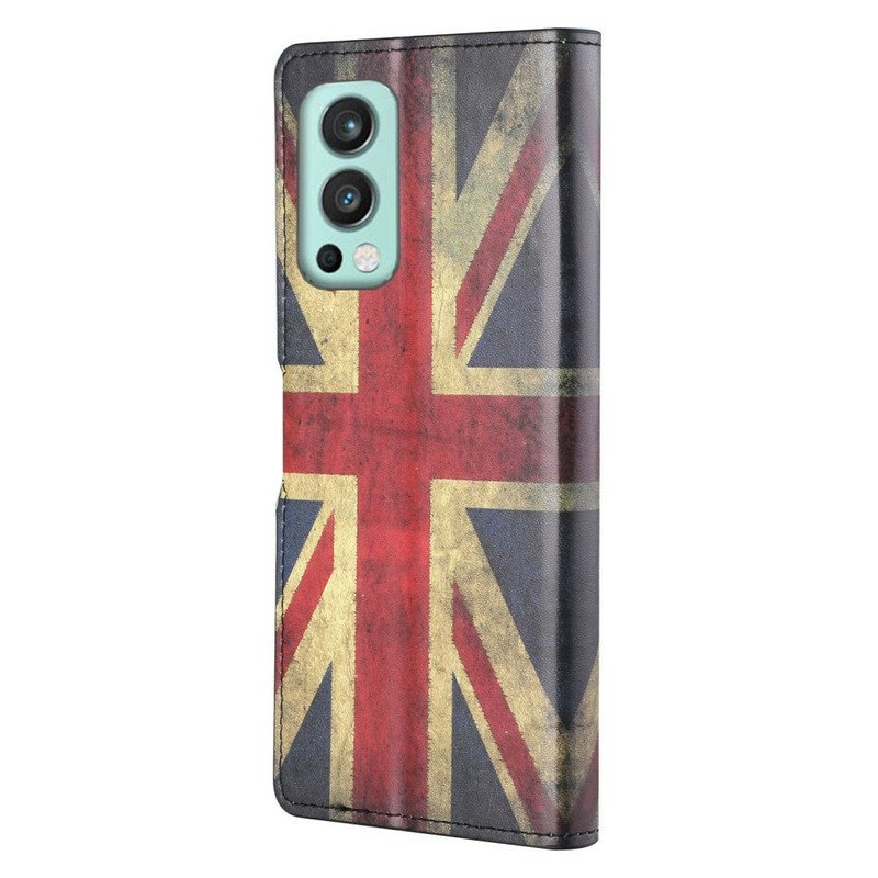 Fodral OnePlus Nord 2 5G Englands Flagga