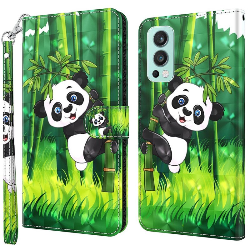 Fodral OnePlus Nord 2 5G Panda Och Bambu