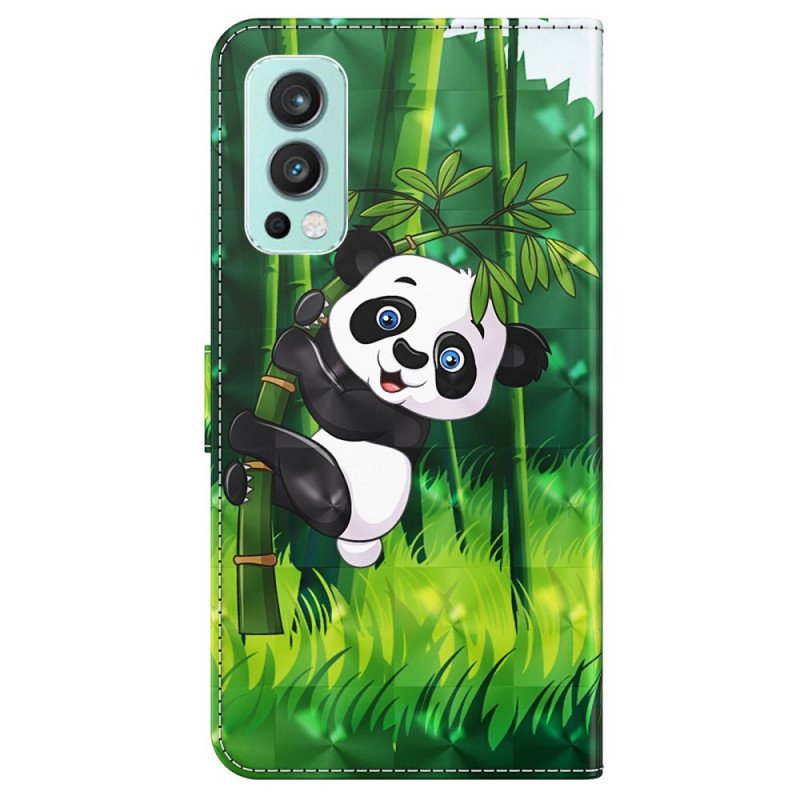 Fodral OnePlus Nord 2 5G Panda Och Bambu