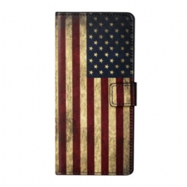 Folio-fodral OnePlus Nord 2 5G Amerikanska Flaggan