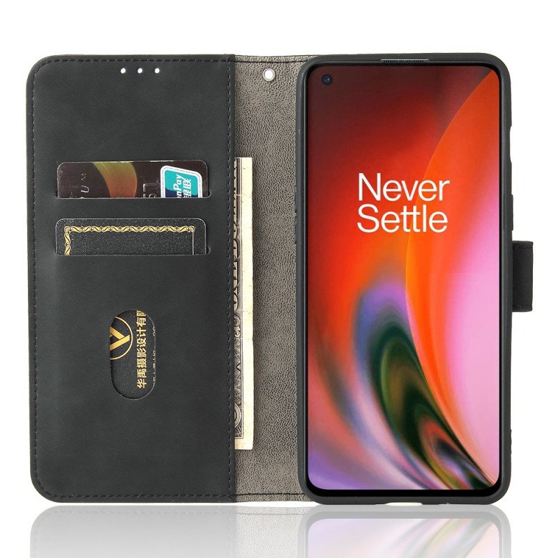 Läderfodral OnePlus Nord 2 5G Hudberöring