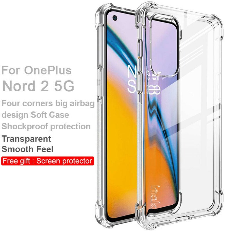 Mobilskal OnePlus Nord 2 5G Transparent Silky Imak