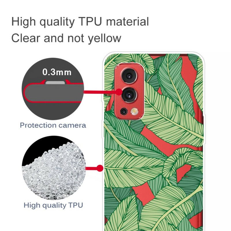 Mobilskal OnePlus Nord 2 5G Transparenta Diagramblad