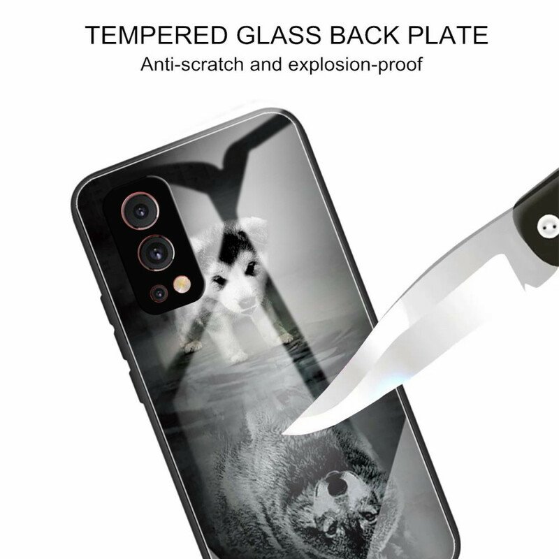 Mobilskal OnePlus Nord 2 5G Valpdröm Härdat Glas