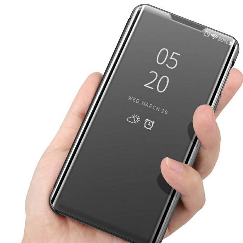 Skal OnePlus Nord 2 5G Spegel Och Konstläder