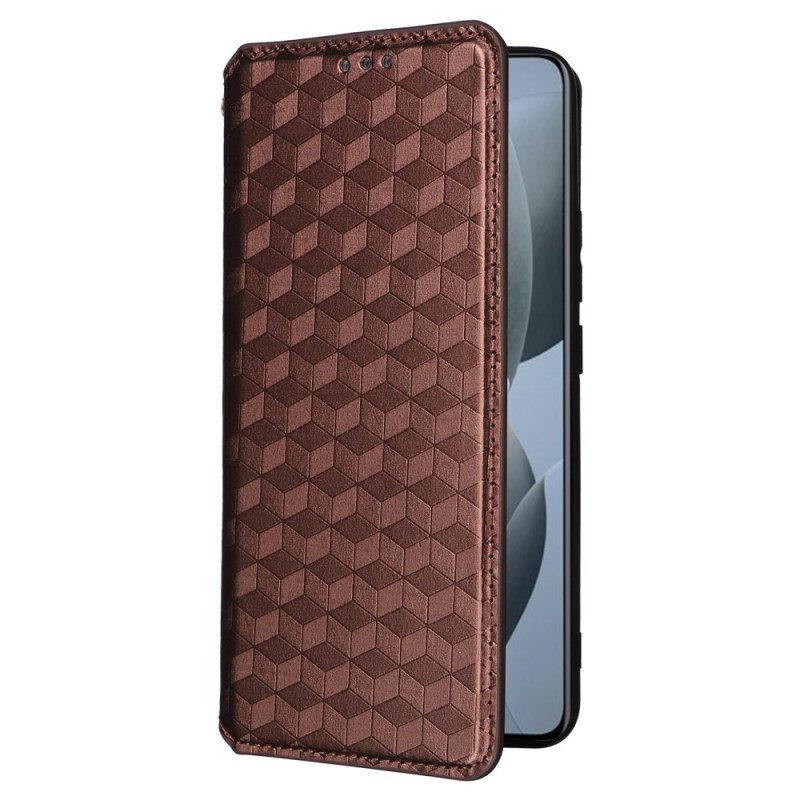 Folio-fodral Poco X6 Pro 5g Telefonfodral 3d-diamanter