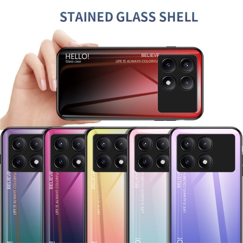 Skal Poco X6 Pro 5g Telefonfodral Hej Härdat Glas