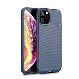 Skal iPhone 11 Pro Flexibel Kolfiberstruktur